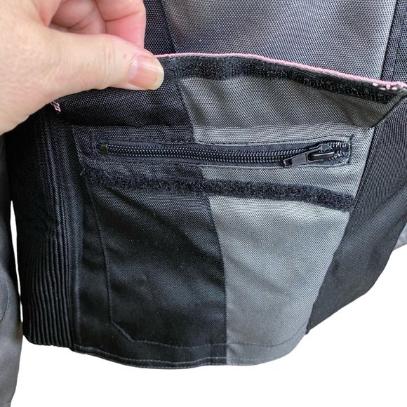 Pure Polaris women's racing jacket, size Medium, pockets, zipper/snaps, lined - Picture 5 of 16